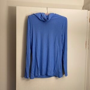 NWOT Land's End Long Sleeve Wide Rib Turtleneck